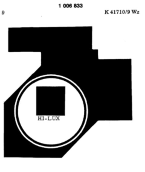 HI-LUX Logo (DPMA, 30.01.1980)