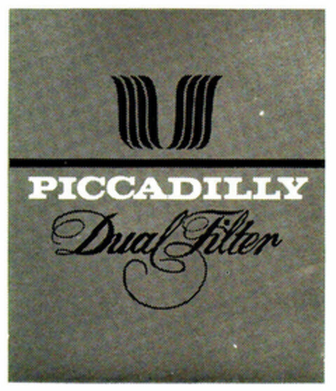 PICCADILLY Dual Filter Logo (DPMA, 09.01.1981)