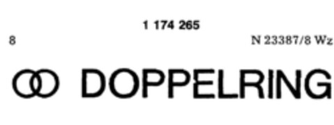 DOPPELRING Logo (DPMA, 16.08.1990)