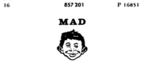 MAD Logo (DPMA, 19.09.1967)