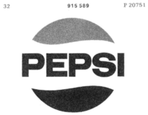 PEPSI Logo (DPMA, 31.08.1972)