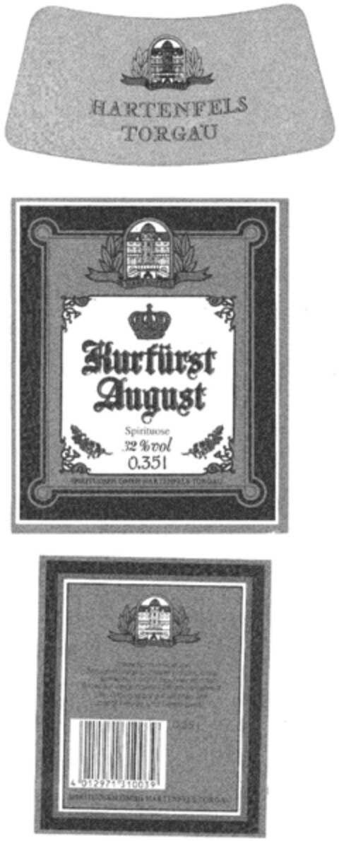 Kurfürst August Logo (DPMA, 09.07.1992)