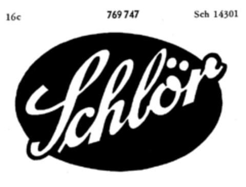Schlör Logo (DPMA, 10.01.1962)