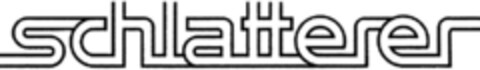 schlatterer Logo (DPMA, 05/14/1992)