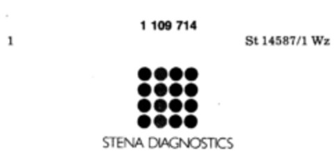 STENA DIAGNOSTICS Logo (DPMA, 02/21/1986)