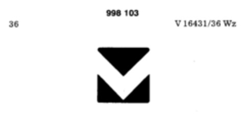 V Logo (DPMA, 02.04.1979)