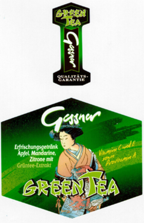 Gessner GREEN TEA Logo (DPMA, 28.03.2000)