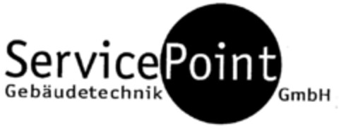 ServicePoint Gebäudetechnik GmbH Logo (DPMA, 16.06.2000)