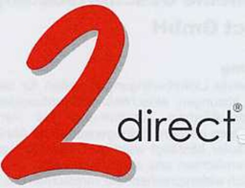 2direct Logo (DPMA, 16.05.2001)