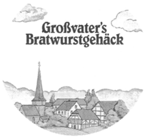 Großvater's Bratwurstgehäck Logo (DPMA, 10.01.2014)