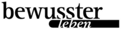 bewusster leben Logo (DPMA, 16.09.2014)