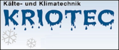 Kälte- und Klimatechnik KRIOTEC Logo (DPMA, 11.11.2015)