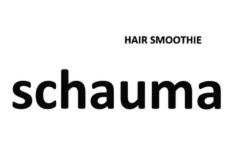 HAIR SMOOTHIE schauma Logo (DPMA, 14.01.2019)