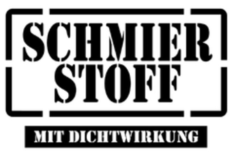 SCHMIERSTOFF MIT DICHTWIRKUNG Logo (DPMA, 08.09.2019)