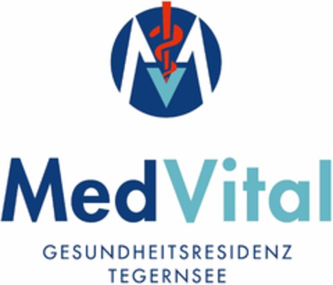 M MedVital GESUNDHEITSRESIDENZ TEGERNSEE Logo (DPMA, 03/02/2023)