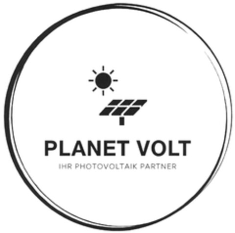 PLANET VOLT IHR PHOTOVOLTAIK PARTNER Logo (DPMA, 07/02/2024)