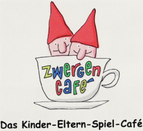 ZwergenCafé Das Kinder-Eltern-Spiel-Café Logo (DPMA, 30.01.2007)