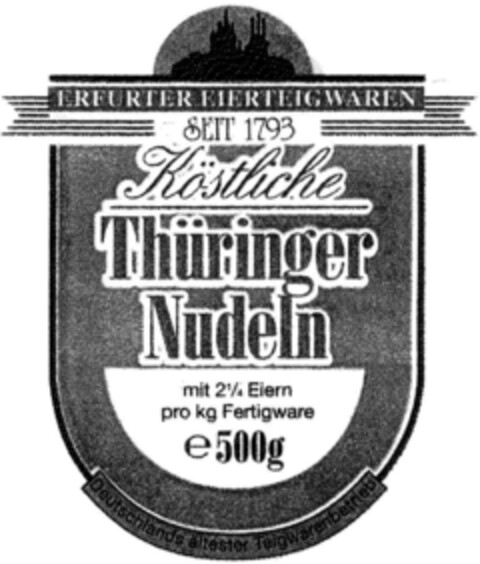 Köstliche Thüringer Nudeln Logo (DPMA, 06.05.1995)