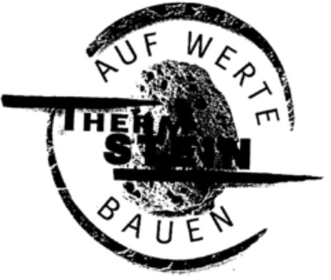 THERM STEIN AUF WERTE BAUEN Logo (DPMA, 04.06.1997)