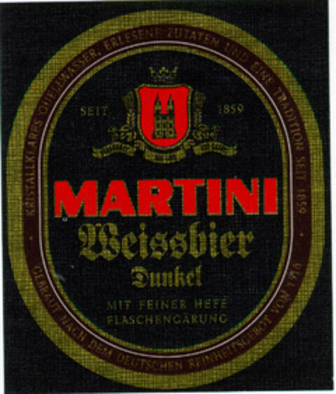 MARTINI Weissbier Dunkel Logo (DPMA, 05.03.1998)