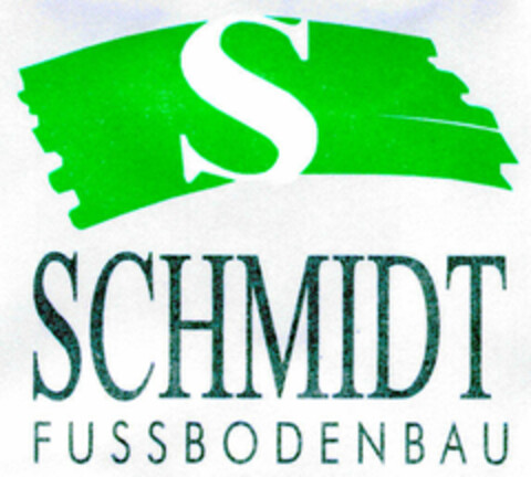 S SCHMIDT FUSSBODENBAU Logo (DPMA, 30.10.1998)