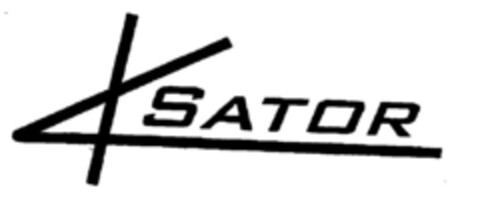 SATOR Logo (DPMA, 04/01/1999)