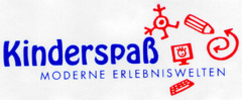 Kinderspaß MODERNE ERLEBNISWELTEN Logo (DPMA, 11/17/1999)