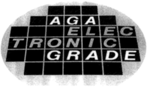 AGA ELECTRONIC GRADE Logo (DPMA, 04.04.1991)