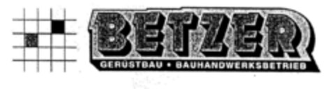 BETZER GERÜSTBAU BAUHANDWERKSBETRIEB Logo (DPMA, 22.10.1993)