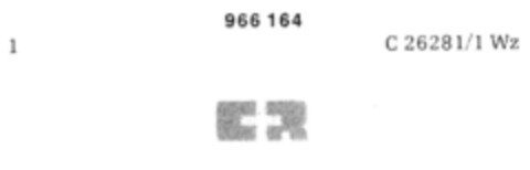 C+R Logo (DPMA, 04/06/1977)