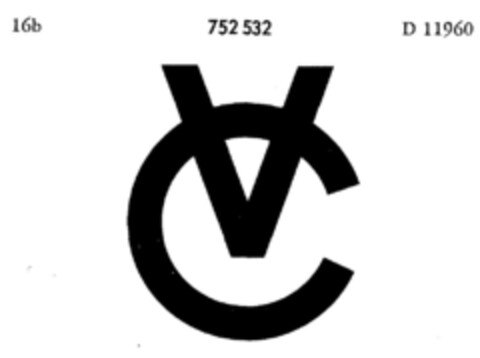 CV Logo (DPMA, 14.10.1960)