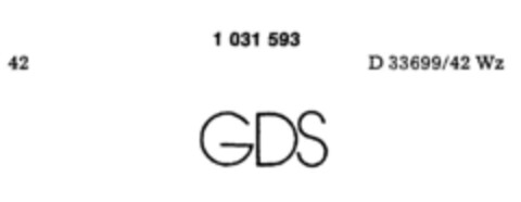 GDS Logo (DPMA, 04/02/1979)