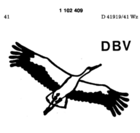 D B V Logo (DPMA, 02/28/1986)