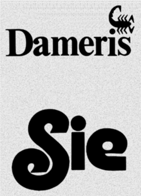 Dameris Logo (DPMA, 26.06.1992)