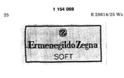 Ermenegildo Zegna SOFT Logo (DPMA, 10.05.1989)