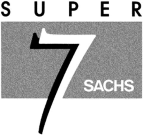 SUPER 7 SACHS Logo (DPMA, 21.12.1993)