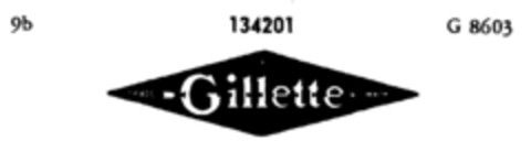 Gillette Logo (DPMA, 07/06/1908)