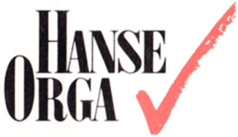 HANSE ORGA Logo (DPMA, 16.09.1988)