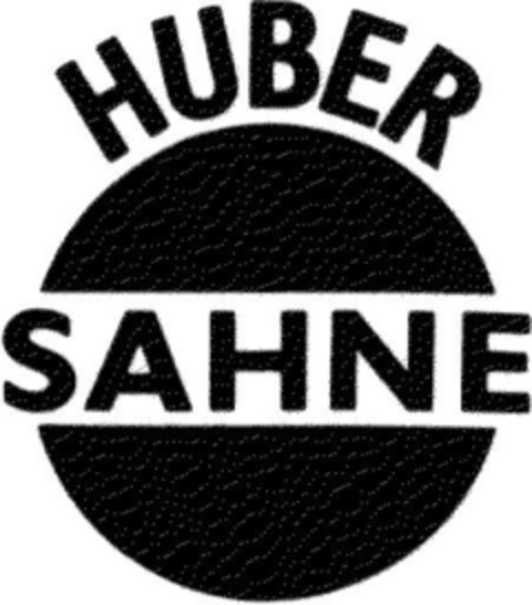 HUBER SAHNE Logo (DPMA, 05.04.1991)