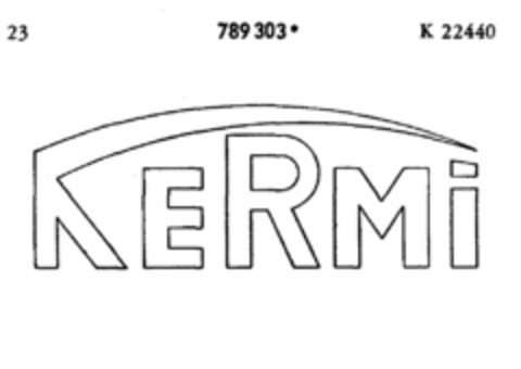 KERMi Logo (DPMA, 13.01.1964)