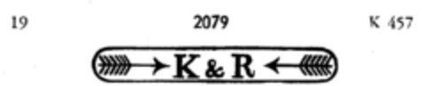 K & R Logo (DPMA, 10/09/1894)