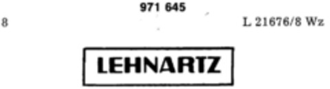 LEHNARTZ Logo (DPMA, 03.05.1977)