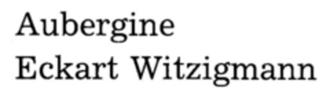 Aubergine Eckart Witzigmann Logo (DPMA, 15.01.1990)