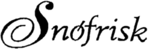 Snofrisk Logo (DPMA, 20.01.1994)