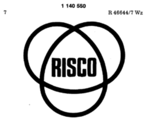 RISCO Logo (DPMA, 28.04.1988)