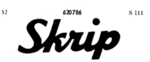 Skrip Logo (DPMA, 21.11.1949)