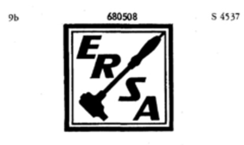 ERSA Logo (DPMA, 27.02.1954)