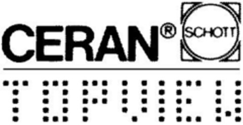 CERAN SCHOTT TOPVIEW Logo (DPMA, 09/22/1993)