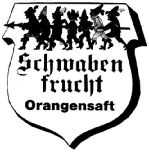 Schwabenfrucht Orangensaft Logo (DPMA, 05/02/1981)