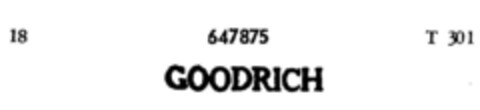 GOODRICH Logo (DPMA, 10.03.1950)